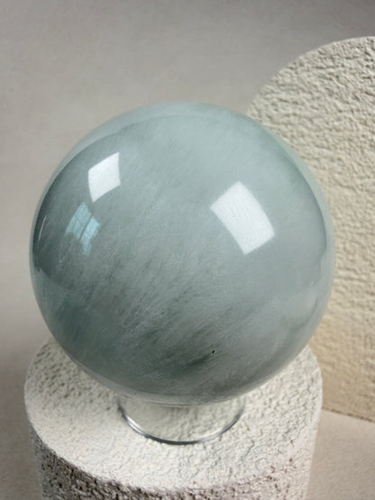 Silky Fluorite Sphere
