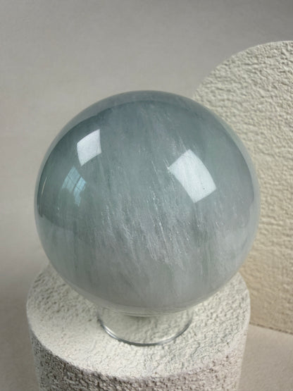 Silky Fluorite Sphere