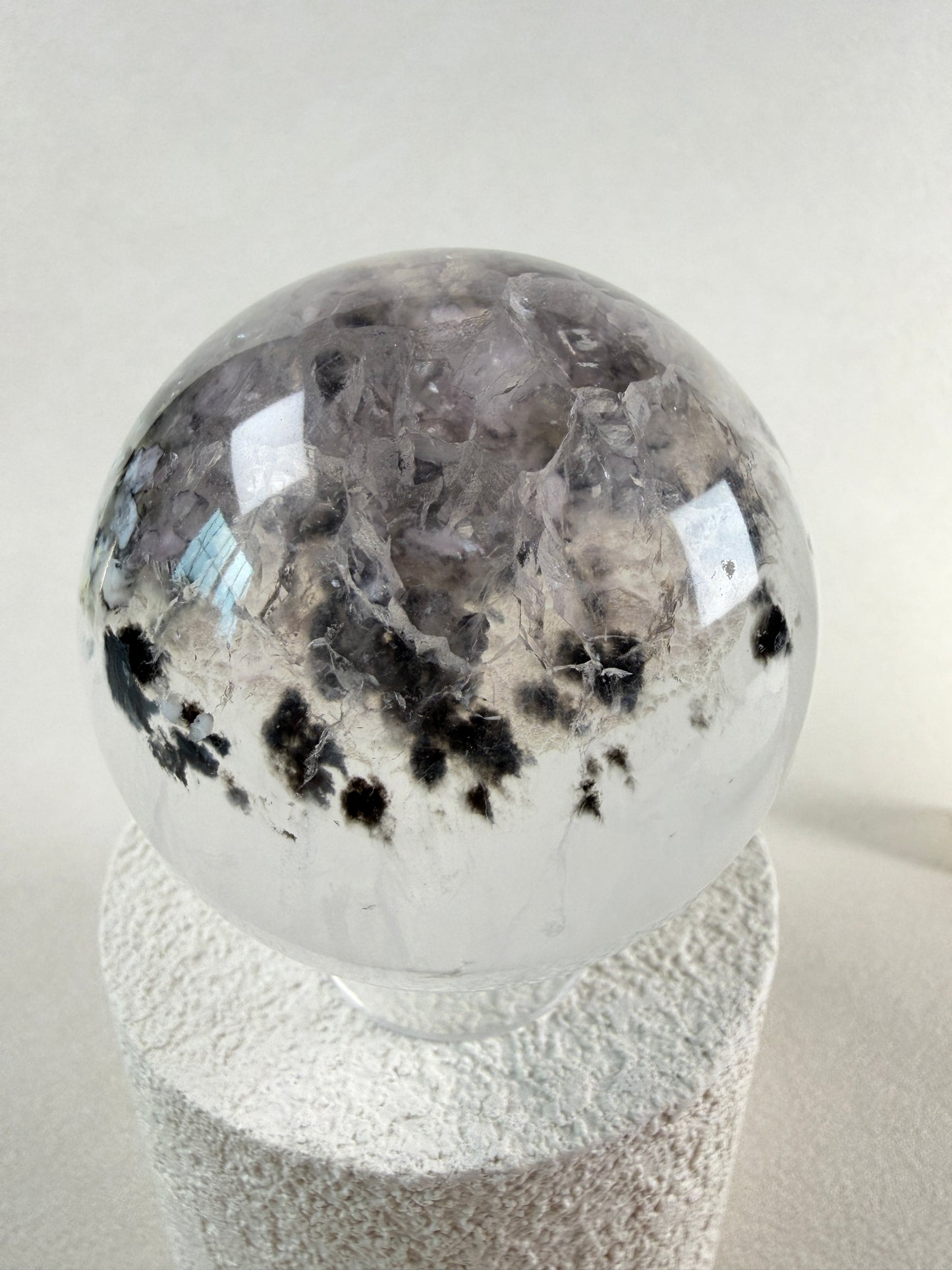 “Garden Fluorite” Sphere
