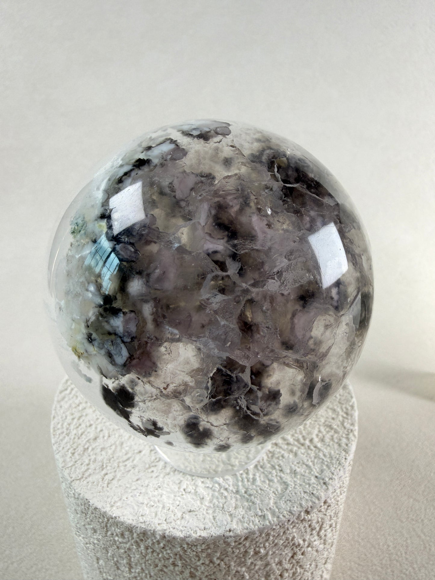 “Garden Fluorite” Sphere