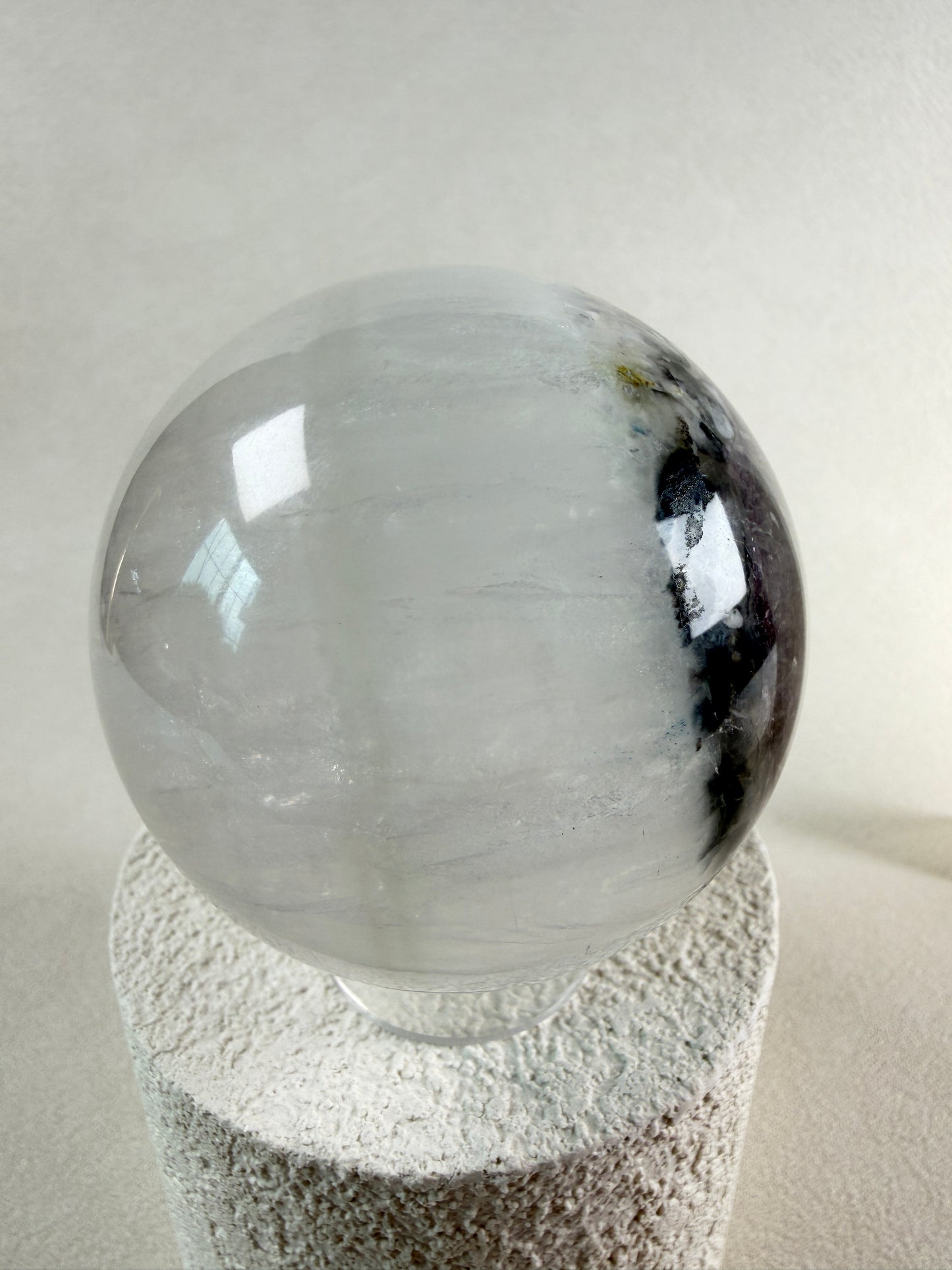 “Garden Fluorite” Sphere