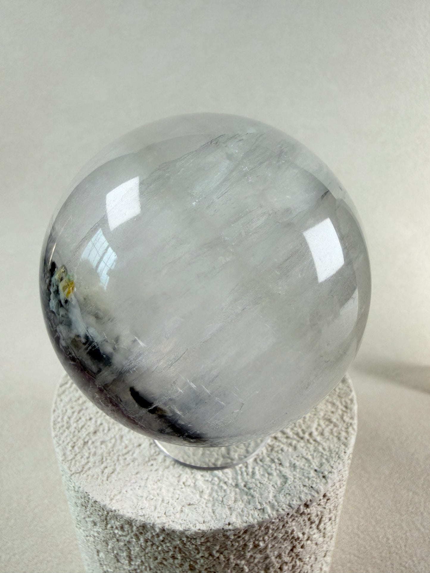 “Garden Fluorite” Sphere