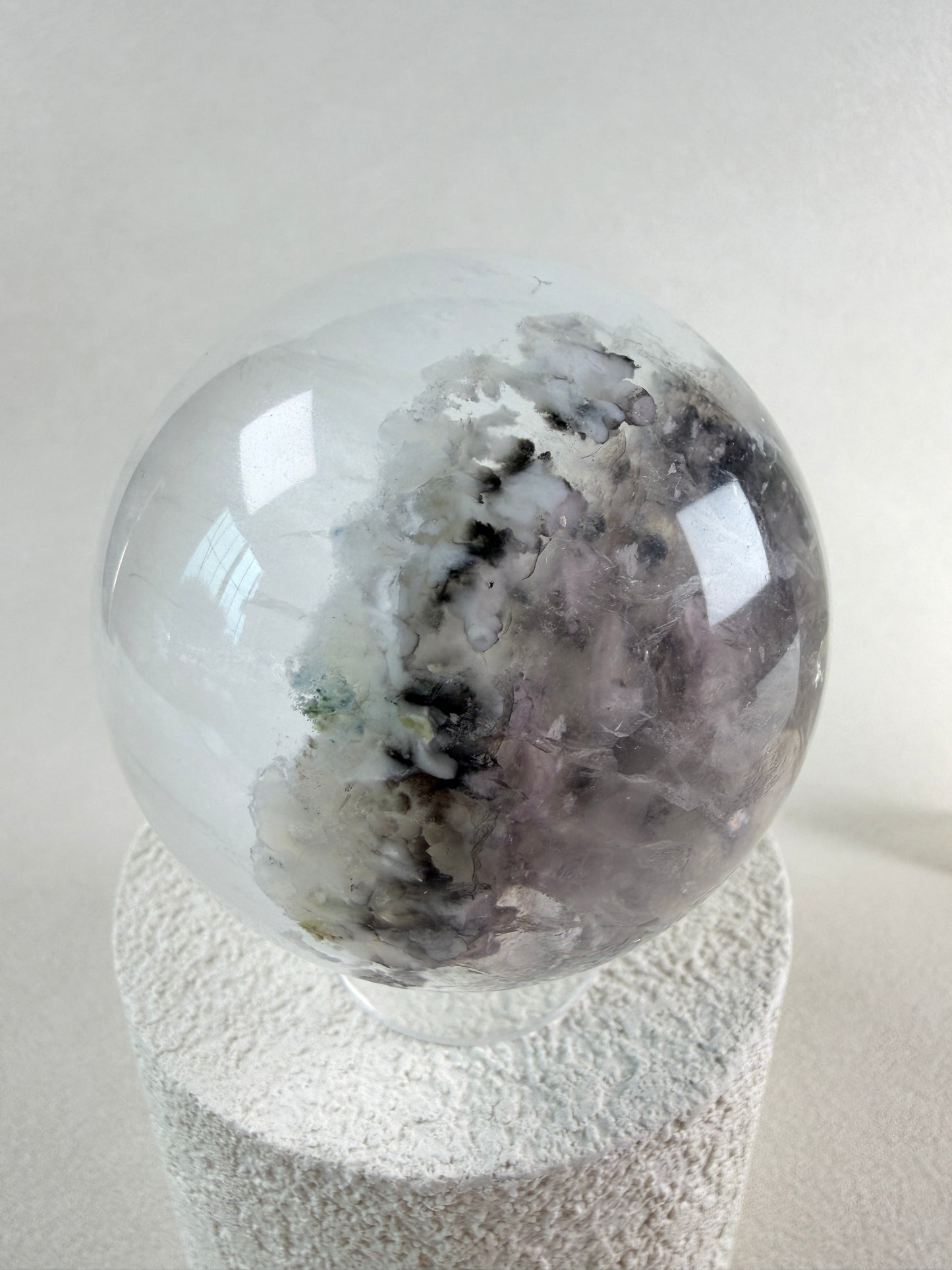 “Garden Fluorite” Sphere